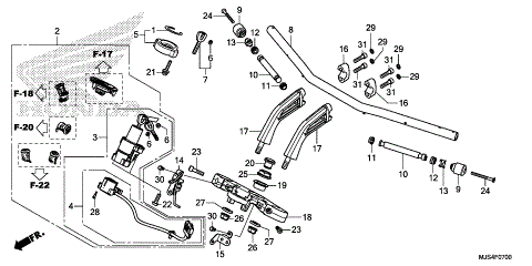 HANDLEBAR@TOP BRIDGE