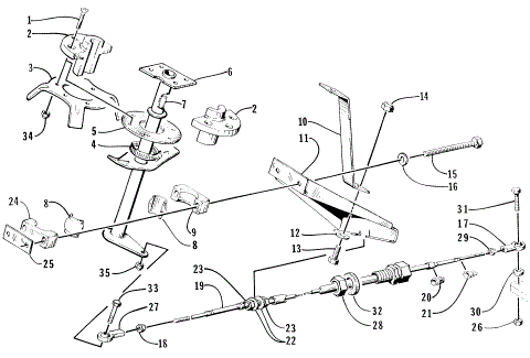 STEERING POST ASSEMBLY