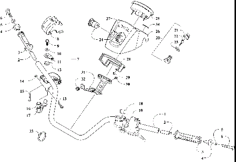 HANDLEBAR ASSEMBLY [301445]