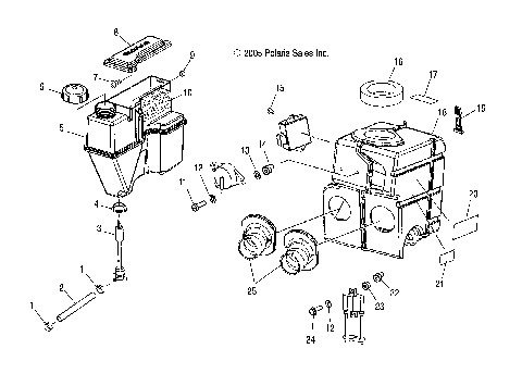 OIL TANK/AIR BOX - S07ND3AS (4997199719C01)