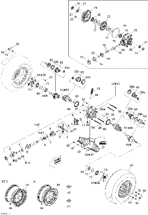 08- Drive System, Rear 800