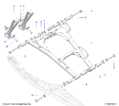 SUSPENSION, TORQUE ARM, FRONT - S26TDL6LSA (C1545509-1)