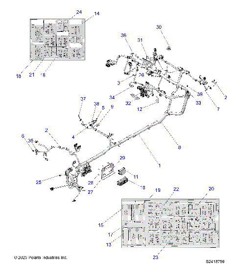 ELECTRICAL, WIRE HARNESS, CHASSIS