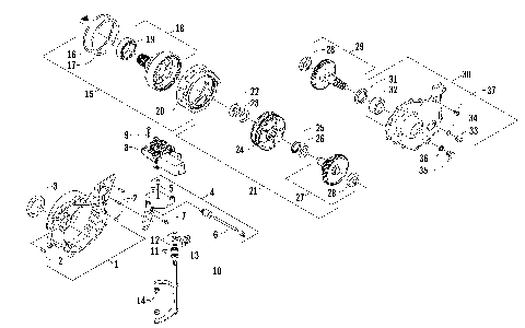 GEARCASE ASSEMBLY [86784]