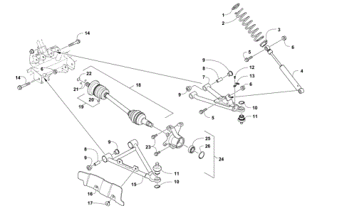FRONT SUSPENSION ASSEMBLY