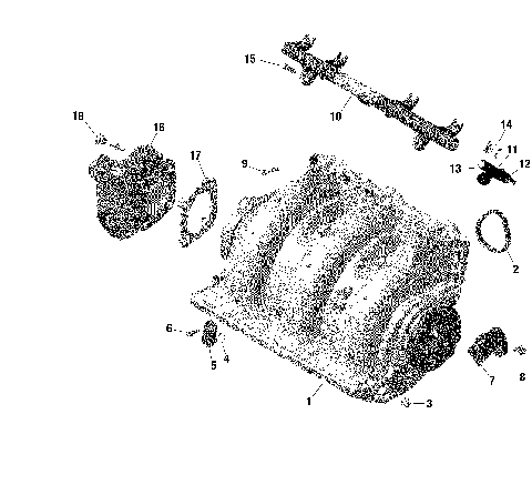 01- Rotax - Air Intake Manifold And Throttle Body