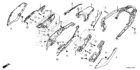SIDE COVER@REAR CARRIER