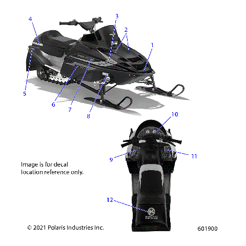 BODY, DECALS - S22WAA1ASA/1AEA (49SNOWDECAL15120)