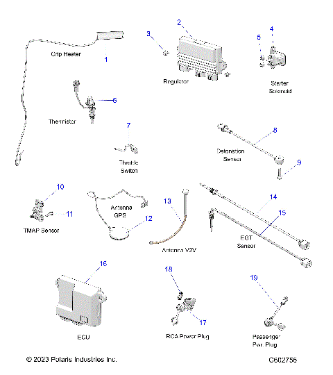 ELECTRICAL, COMPONENTS - S25AJE6RSN/6RSP (C602756)