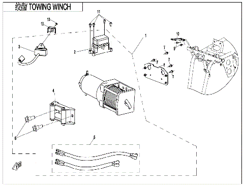 TOWING WINCH