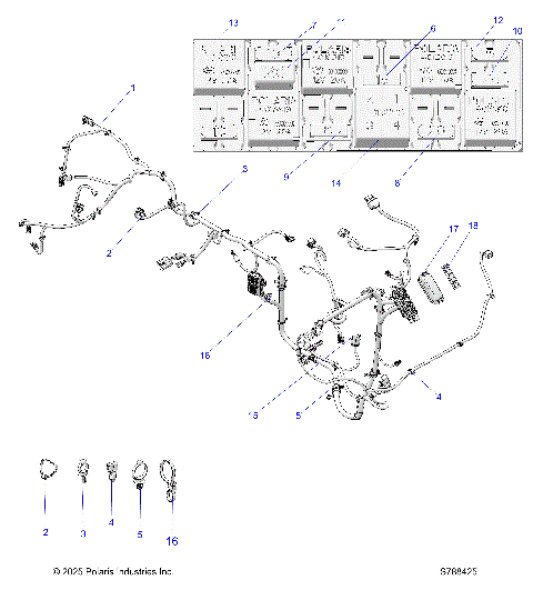 ELECTRICAL, WIRE HARNESS, CHASSIS
