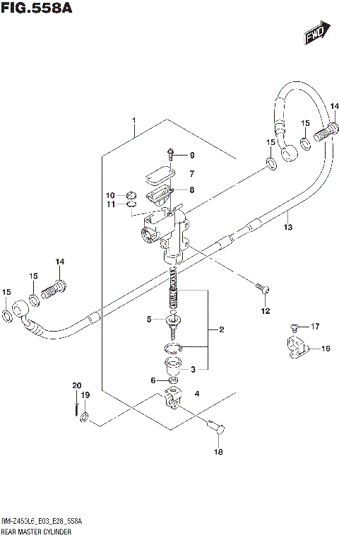 REAR MASTER CYLINDER