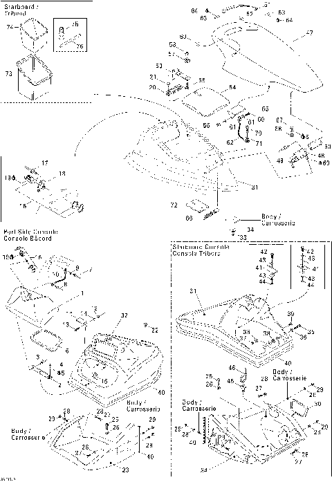 09- Front Console And Glove Box