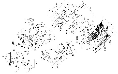 SKID PLATE AND SIDE PANEL ASSEMBLY [96867]