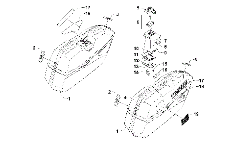 SADDLEBAG ASSEMBLY [101744]