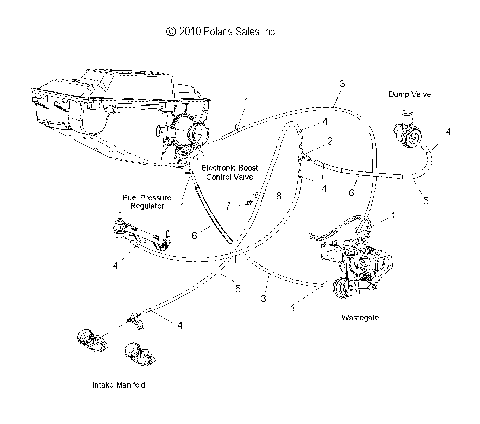 ENGINE, REFERENCE HOSES - S12PP7FSL (49SNOWHOSES11TRBOIQLX)