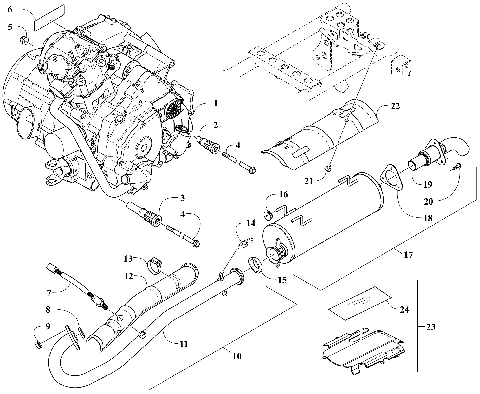 ENGINE AND EXHAUST [303533]