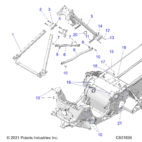 CHASSIS, CHASSIS ASM. and OVER STRUCTURE - S24TDL6KSA (C601836)