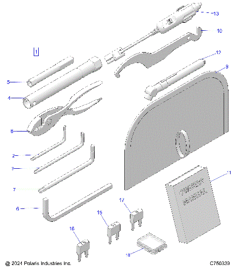 REFERENCE, OWNERS MANUAL AND TOOL KIT - Z25ASE99P5 (C0701147)