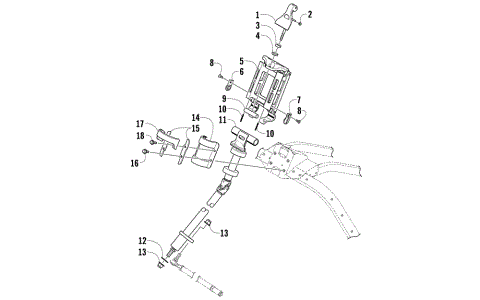 STEERING POST ASSEMBLY