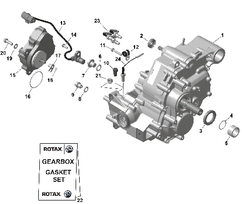 01- ROTAX - GearBox