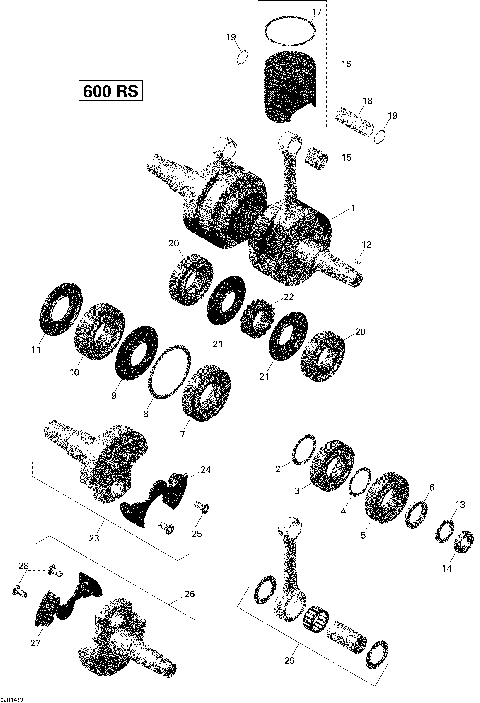 01- Crankshaft And Pistons
