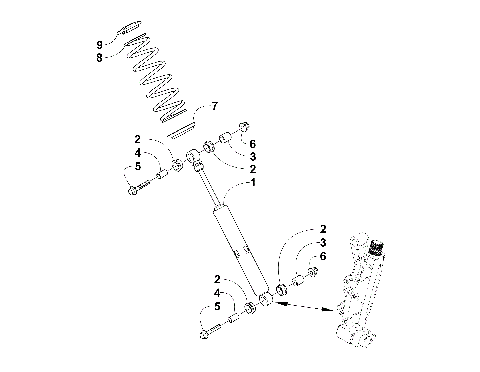 FRONT SHOCK ABSORBER ASSEMBLY [93063]