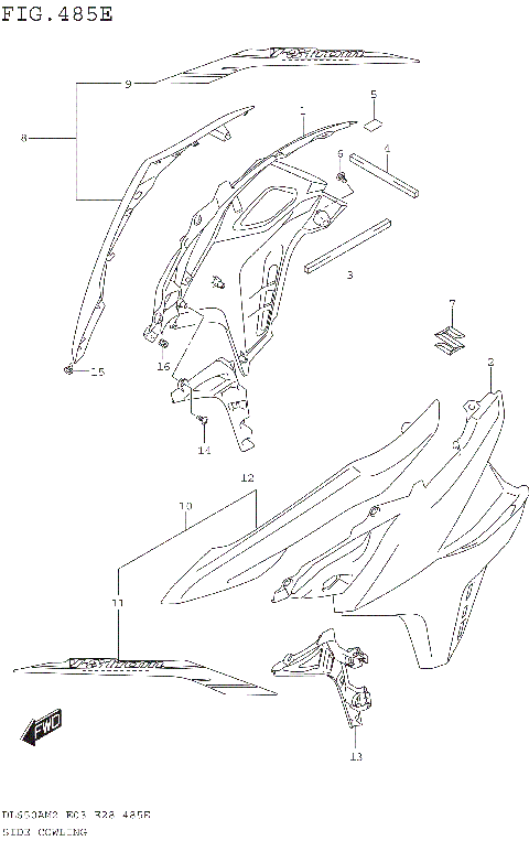 SIDE COWLING (DL650XAM2 E28)