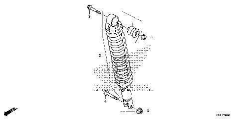 REAR SHOCK ABSORBER