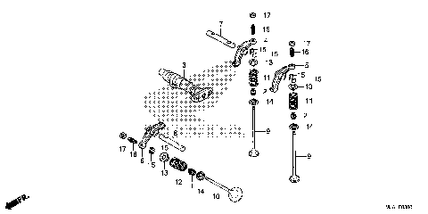 CAMSHAFT@VALVE (FR.)