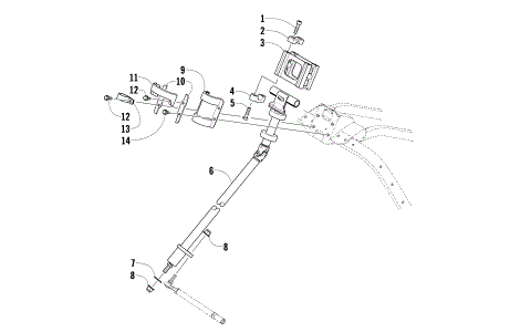 STEERING POST ASSEMBLY