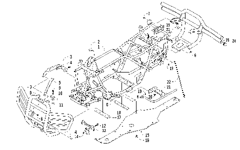 FRAME AND RELATED PARTS [93937]