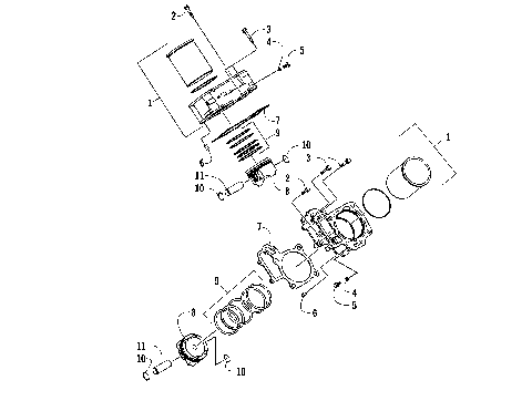 CYLINDER/PISTON ASSEMBLY [79197]