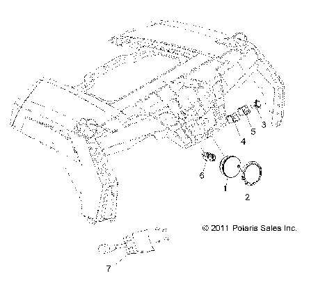ELECTRICAL, DASH INSTRUMENTS and CONTROLS - R13VH57FX (49RGRDASH12RZR570I)