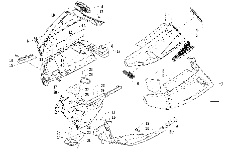 SKID PLATE AND SIDE PANEL ASSEMBLY [93093]
