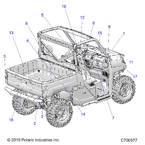 BODY, DECALS - R20TAU99AS/AM/AZ/BS/BM/BZ (C700577)