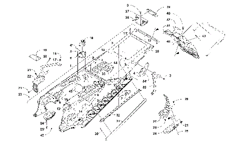 TUNNEL AND SNOWFLAP ASSEMBLY [105706]