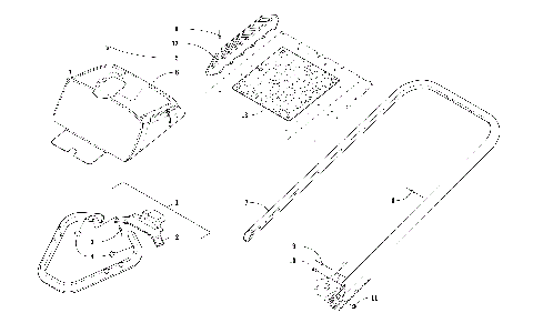 BUMPERS AND STORAGE [105716]