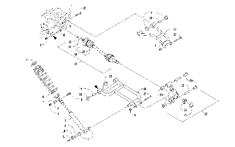 REAR SUSPENSION ASSEMBLY [302142]