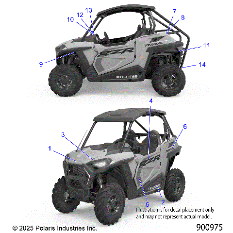 BODY, DECALS - Z26A5E87A5 (900975)