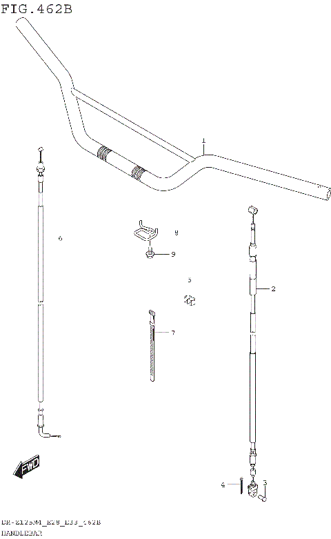 HANDLEBAR (DR-Z125L)
