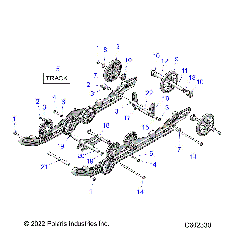 SUSPENSION, REAR - S24TKP9FS (C602330)