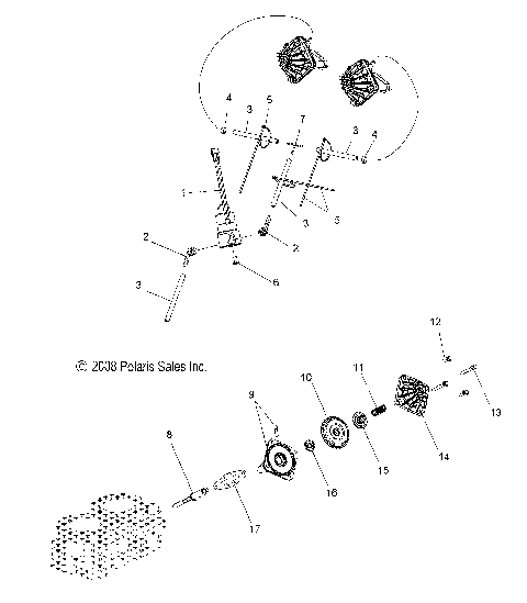 ENGINE, EXHAUST VALVES and SOLENOID - S10PK6HSA/HSL/HEA/PM6HSA/HSL (49SNOWEXHAUSTVALVES09600TRG)