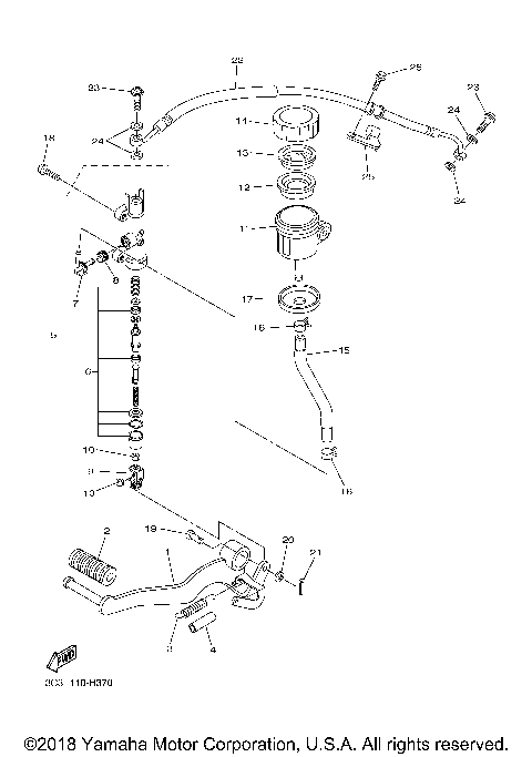 REAR MASTER CYLINDER