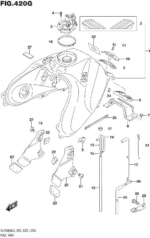 FUEL TANK (DL1000XAL8 E03)