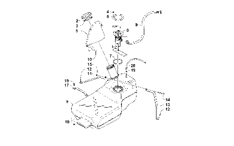 GAS TANK ASSEMBLY [300823]