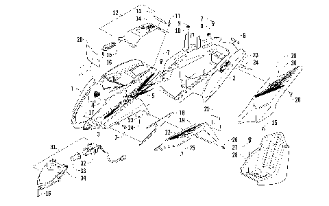 BODY PANEL AND HEADLIGHT ASSEMBLY [96352]