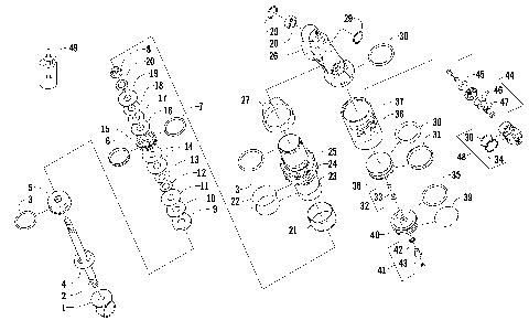 REAR SUSPENSION FRONT ARM SHOCK ABSORBER [92207]