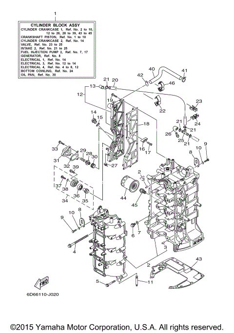 CYLINDER CRANKCASE 1