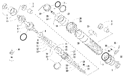 FRONT SUSPENSION SHOCK ABSORBER [93569]